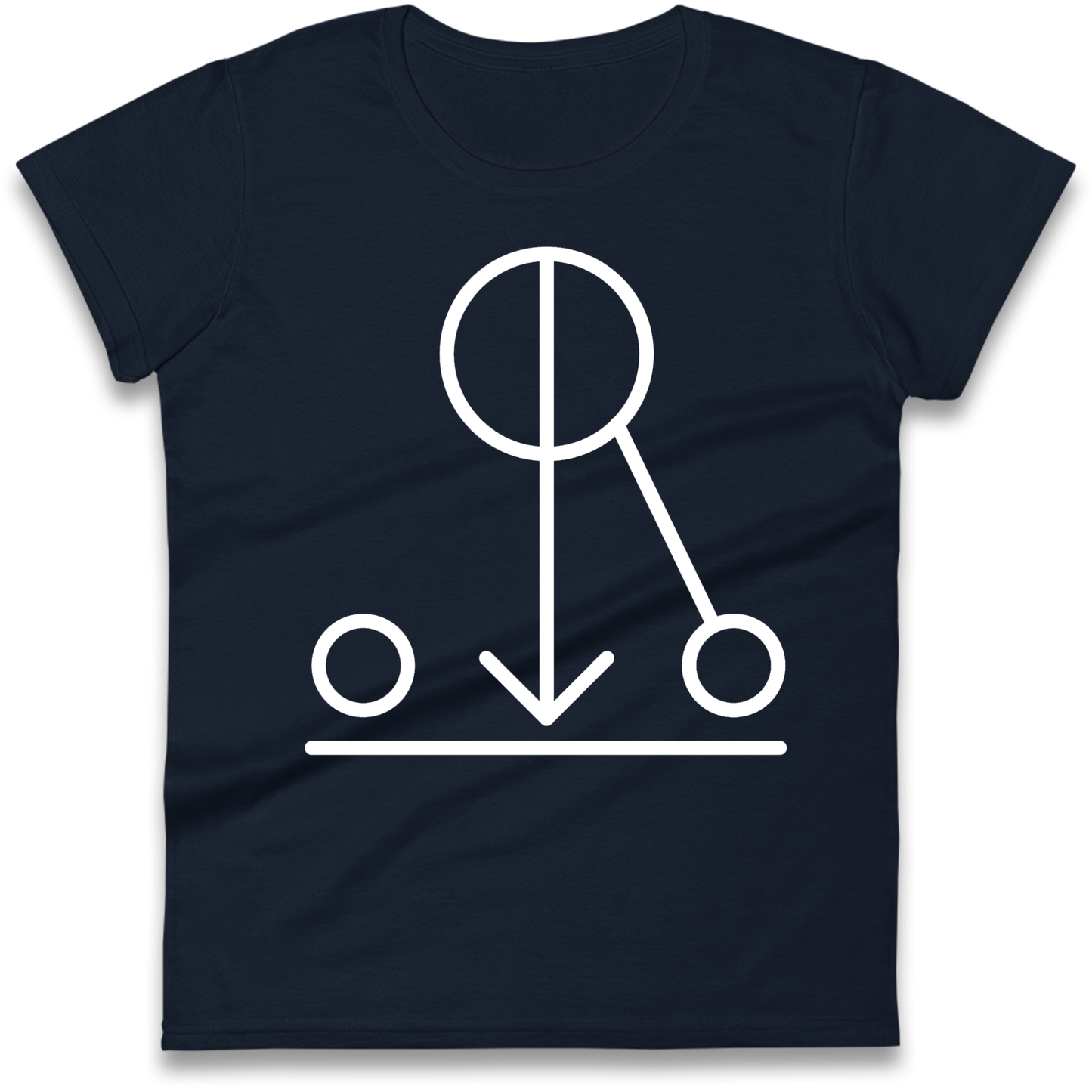 Iron Maiden Band Symbol Ladies Shirt