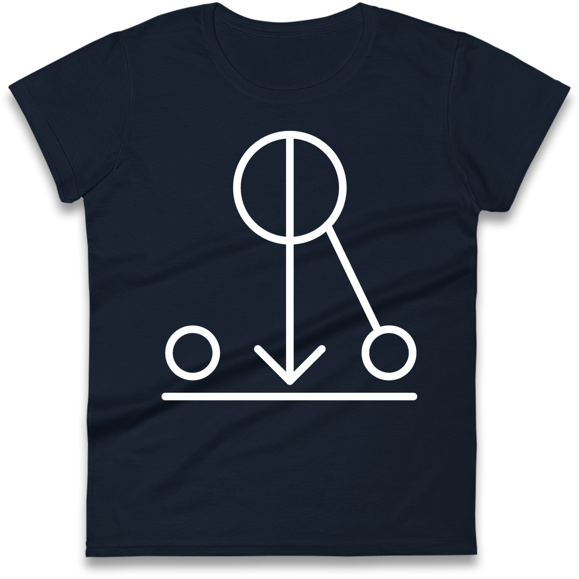 Iron Maiden Band Symbol Ladies Shirt