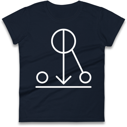Iron Maiden Band Symbol Ladies Shirt