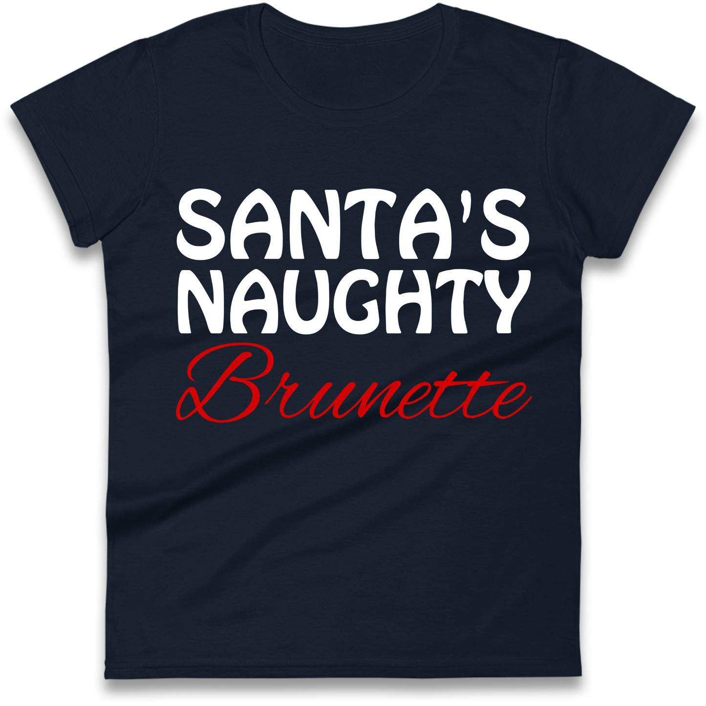 Naughty Brunette Ladies Shirt
