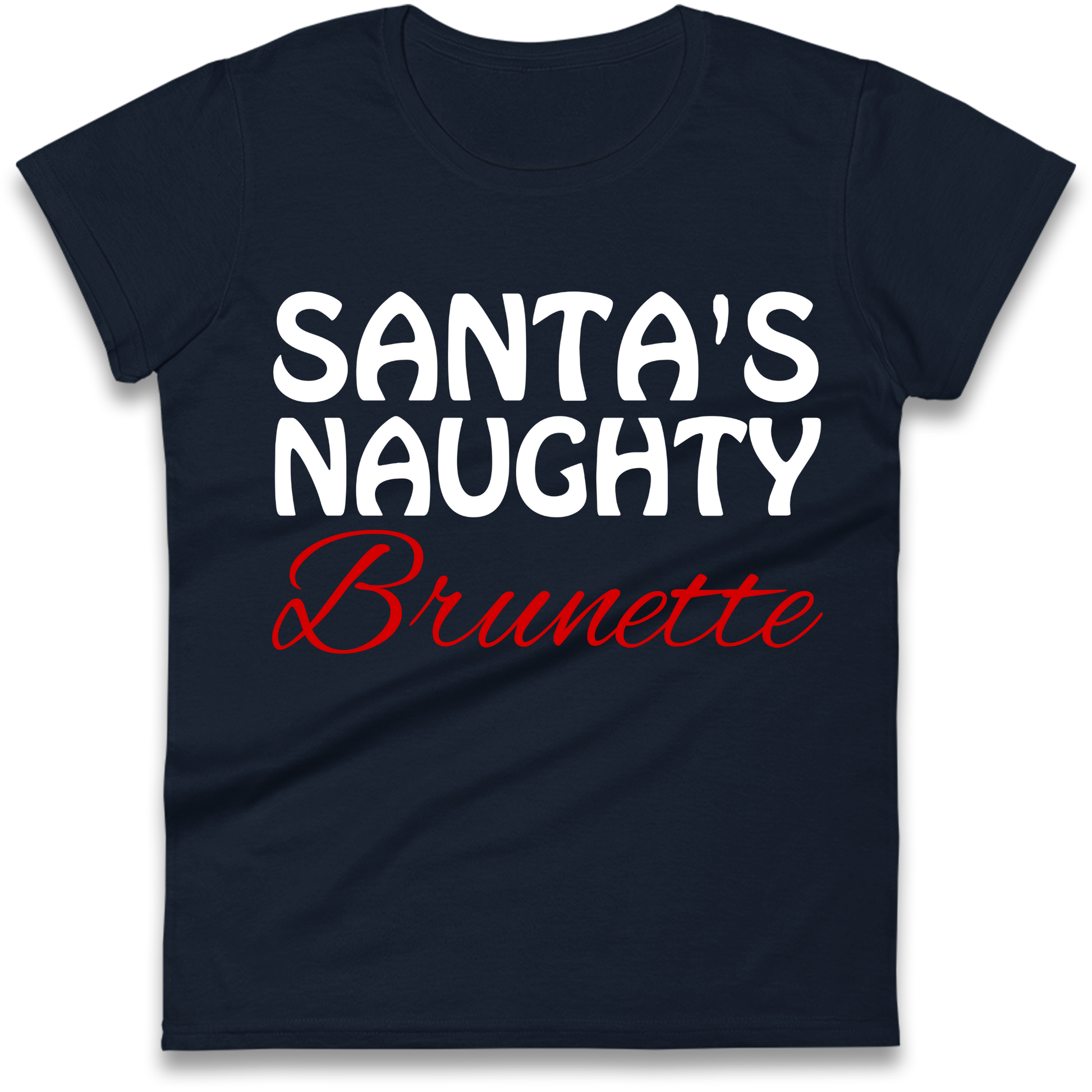 Naughty Brunette Ladies Shirt