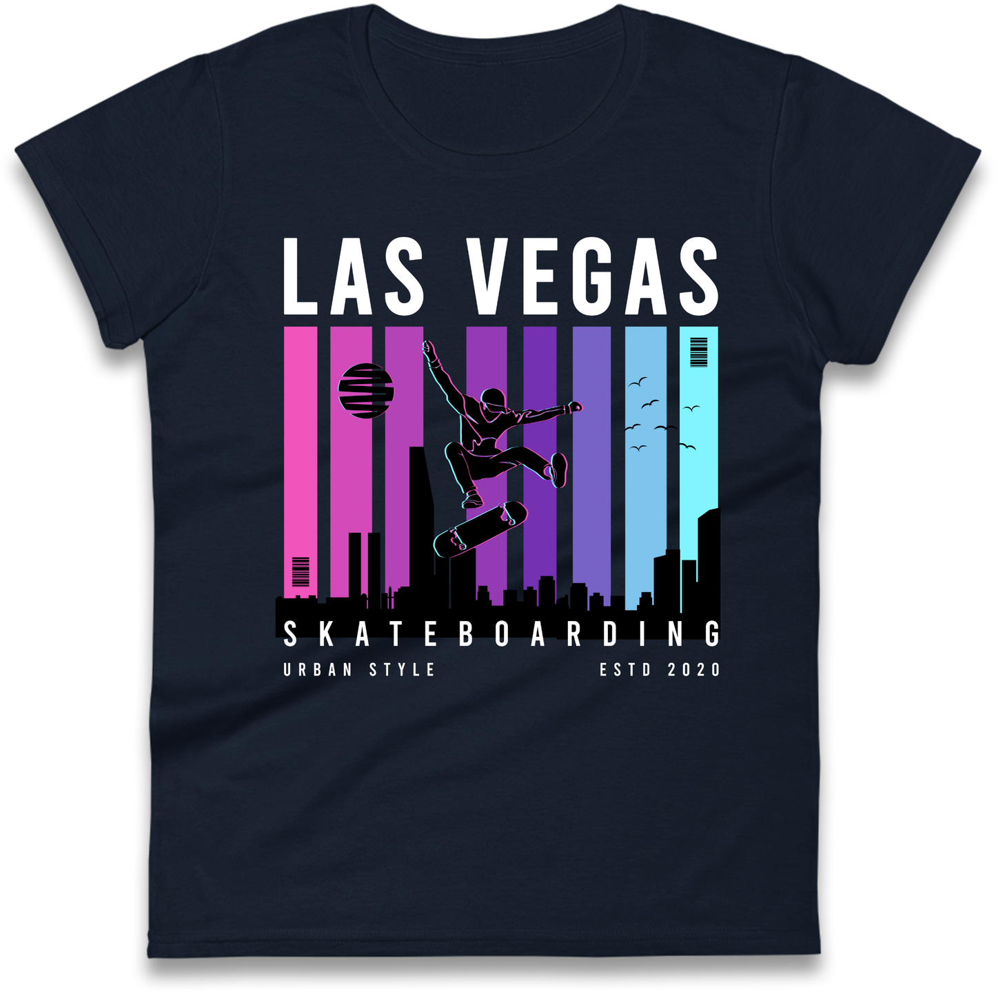 Las Vegas Skateboarding Ladies Shirt