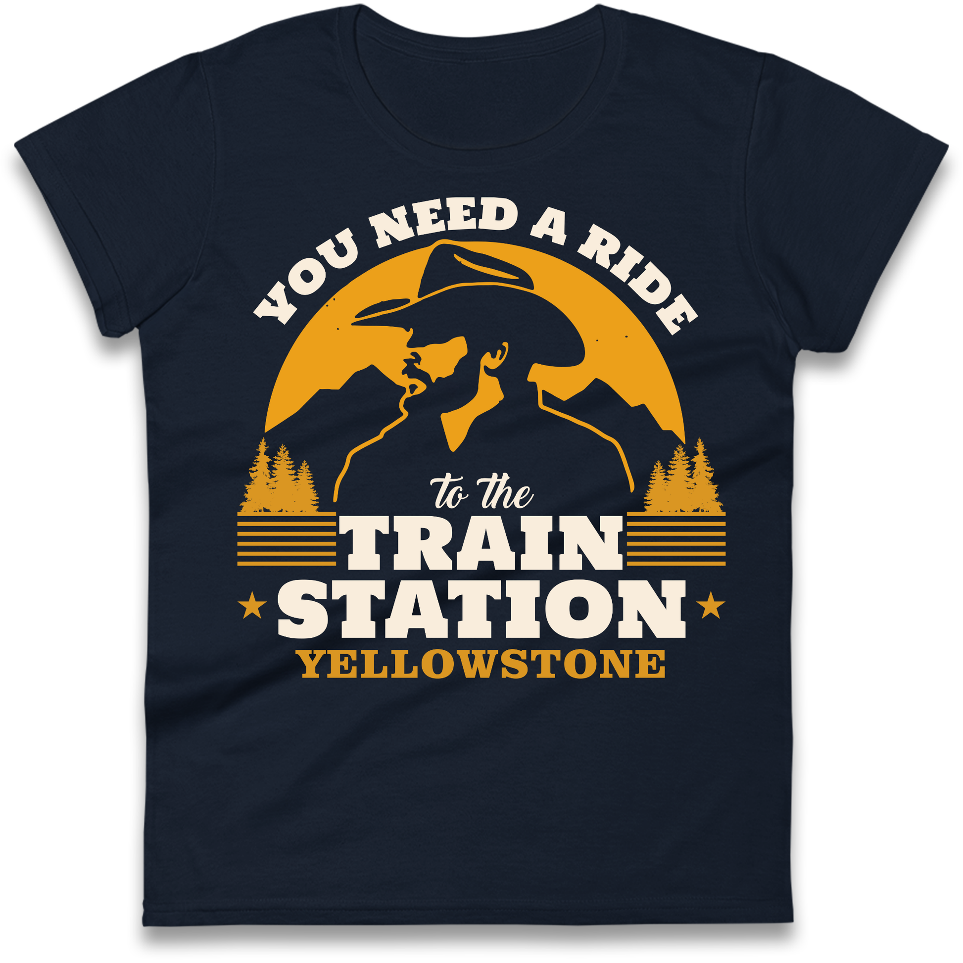 You Need A Ride To The Train Station Ladies Shirt