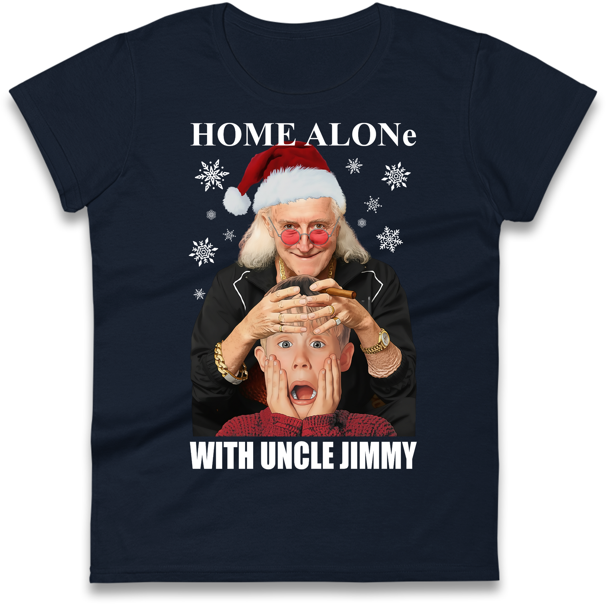 Home Alone Uncle Jimmy Ladies Shirt