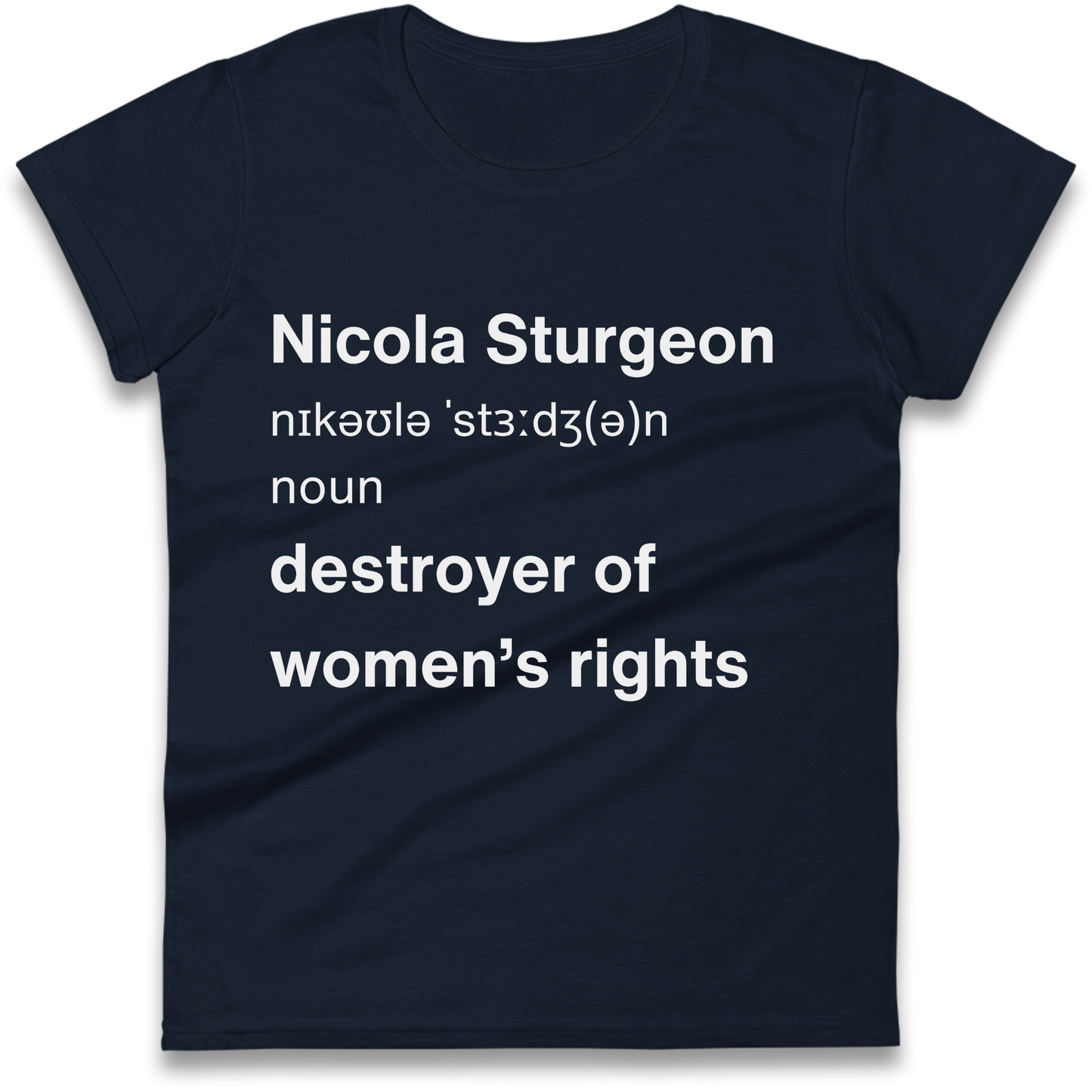 JK Rowling Nicola Sturgeon T Shirt Ladies Shirt