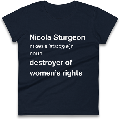 JK Rowling Nicola Sturgeon T Shirt Ladies Shirt
