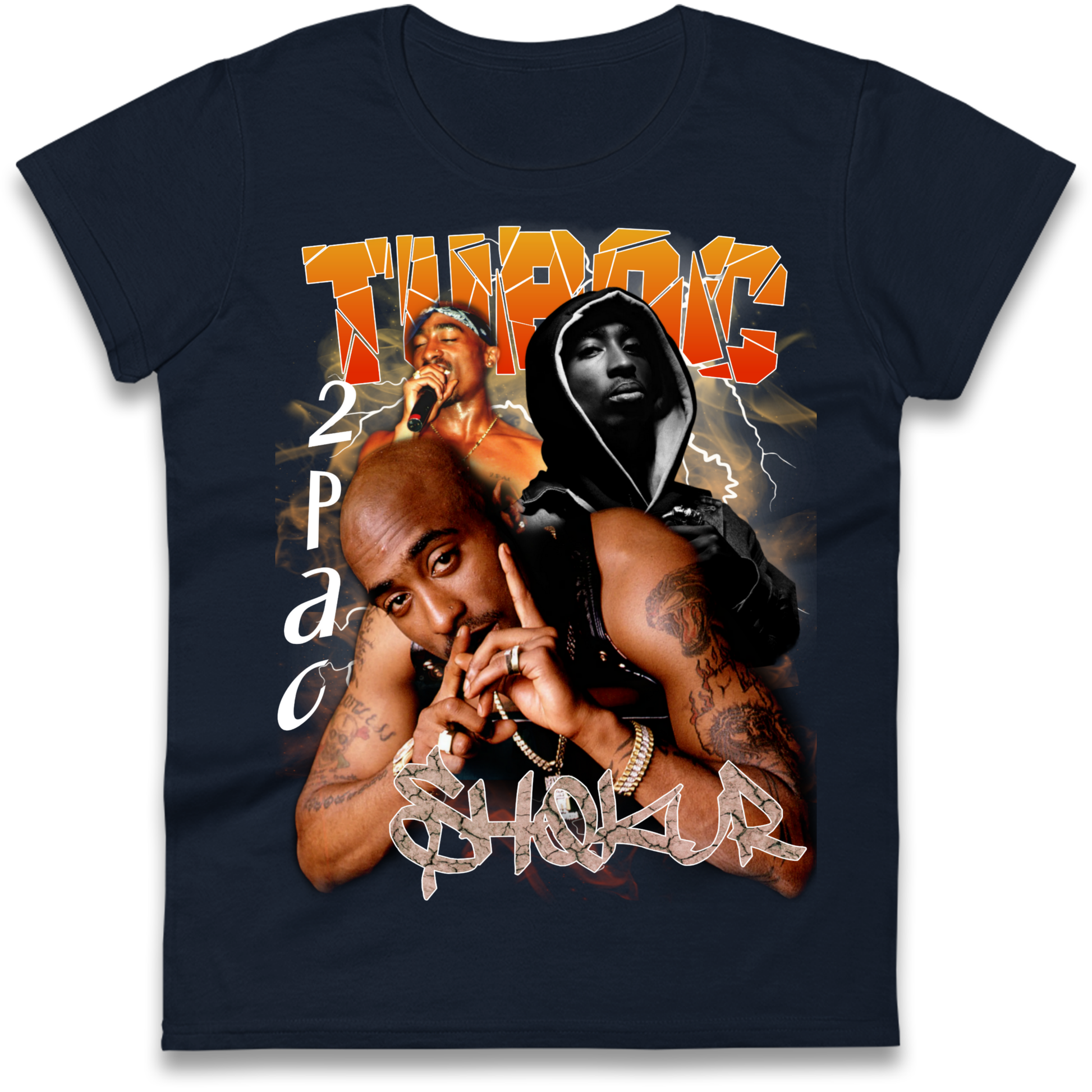 Tupac All Eyez On Me Ladies Shirt
