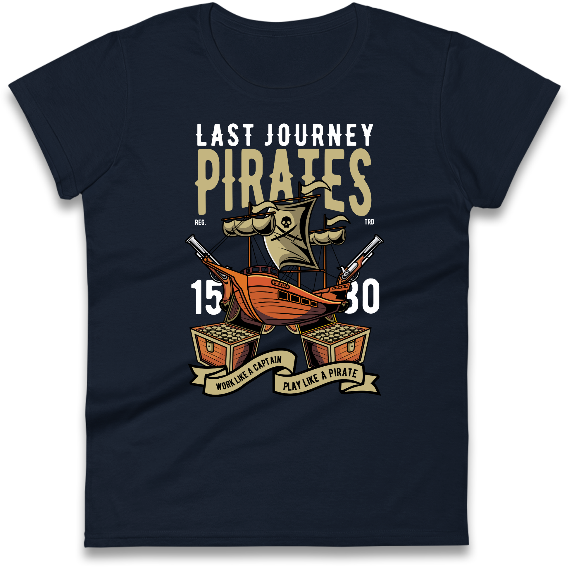 Last Journey Pirates Ladies Shirt