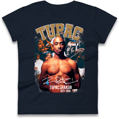 Tupac Shakur 1971 1996 Ladies Shirt