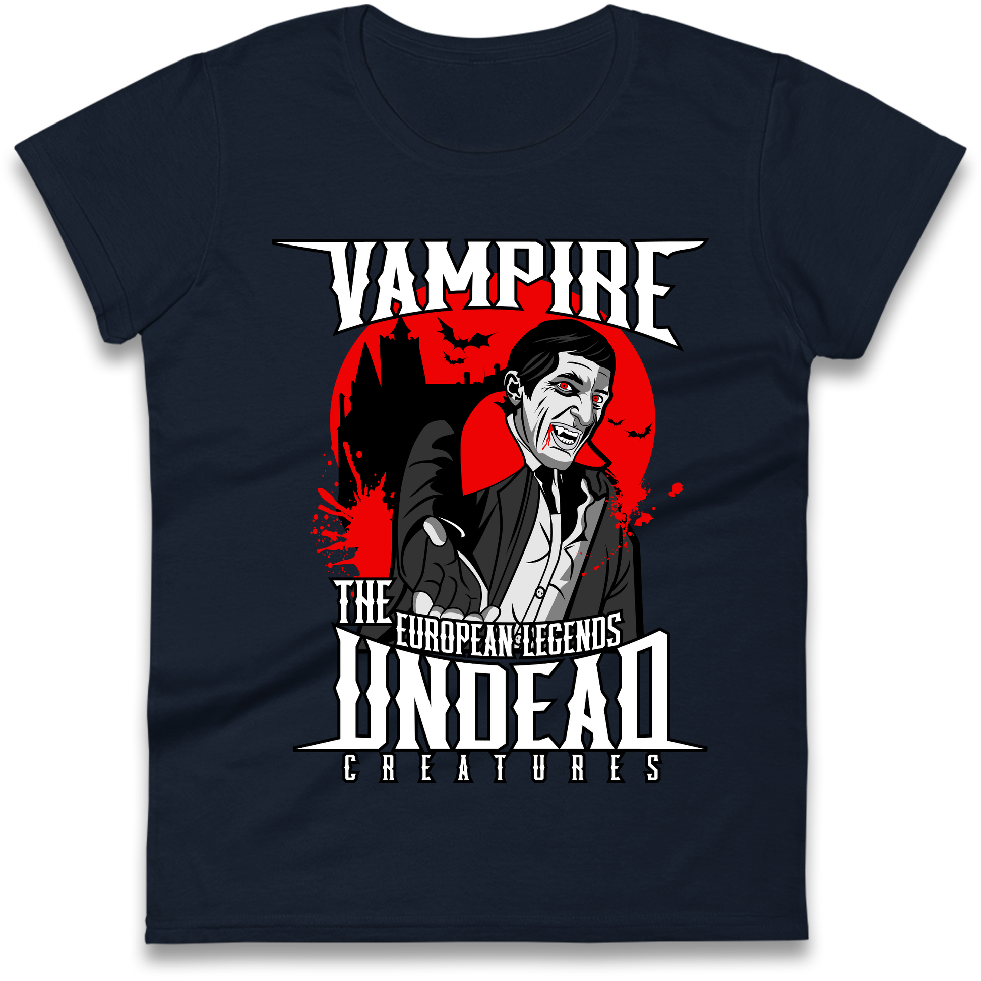 Vampire Undead Ladies Shirt