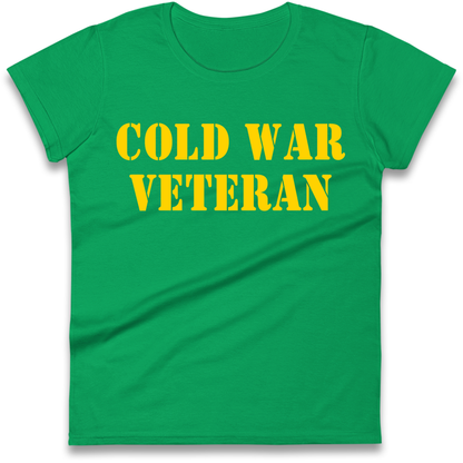 Cold War 1985–1991 Veteran Ladies Shirt
