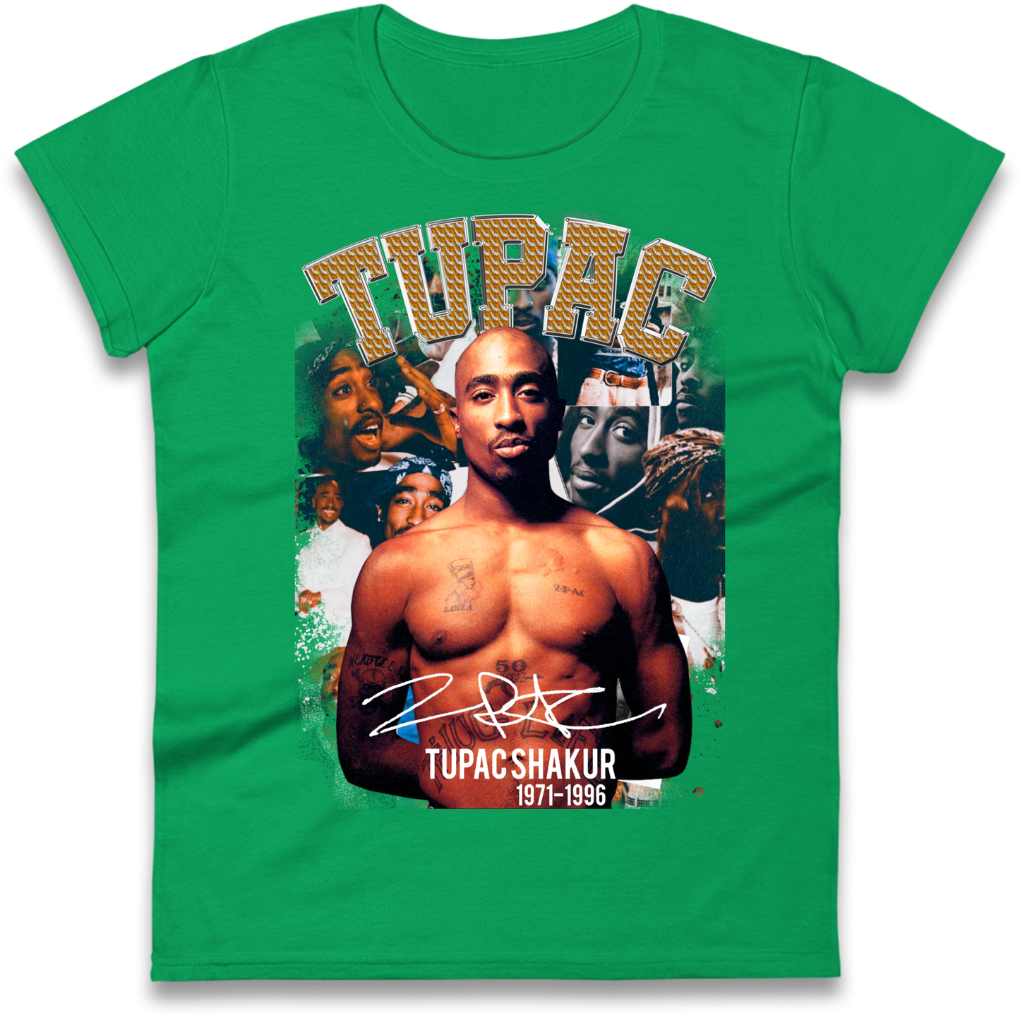 Tupac Shakur 1971 1996 Ladies Shirt