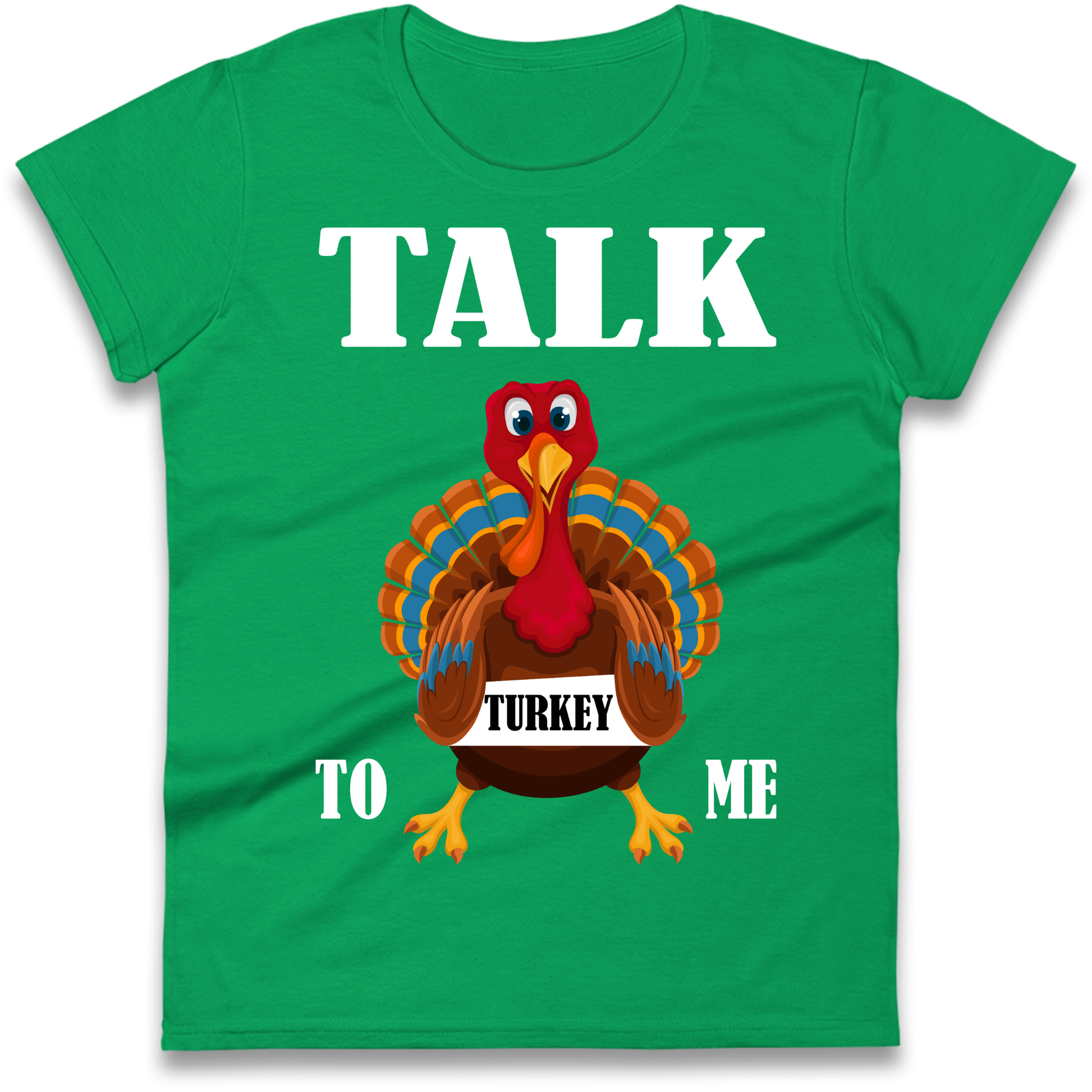 Talk Turkey To Me Christmas Ladies Shirt