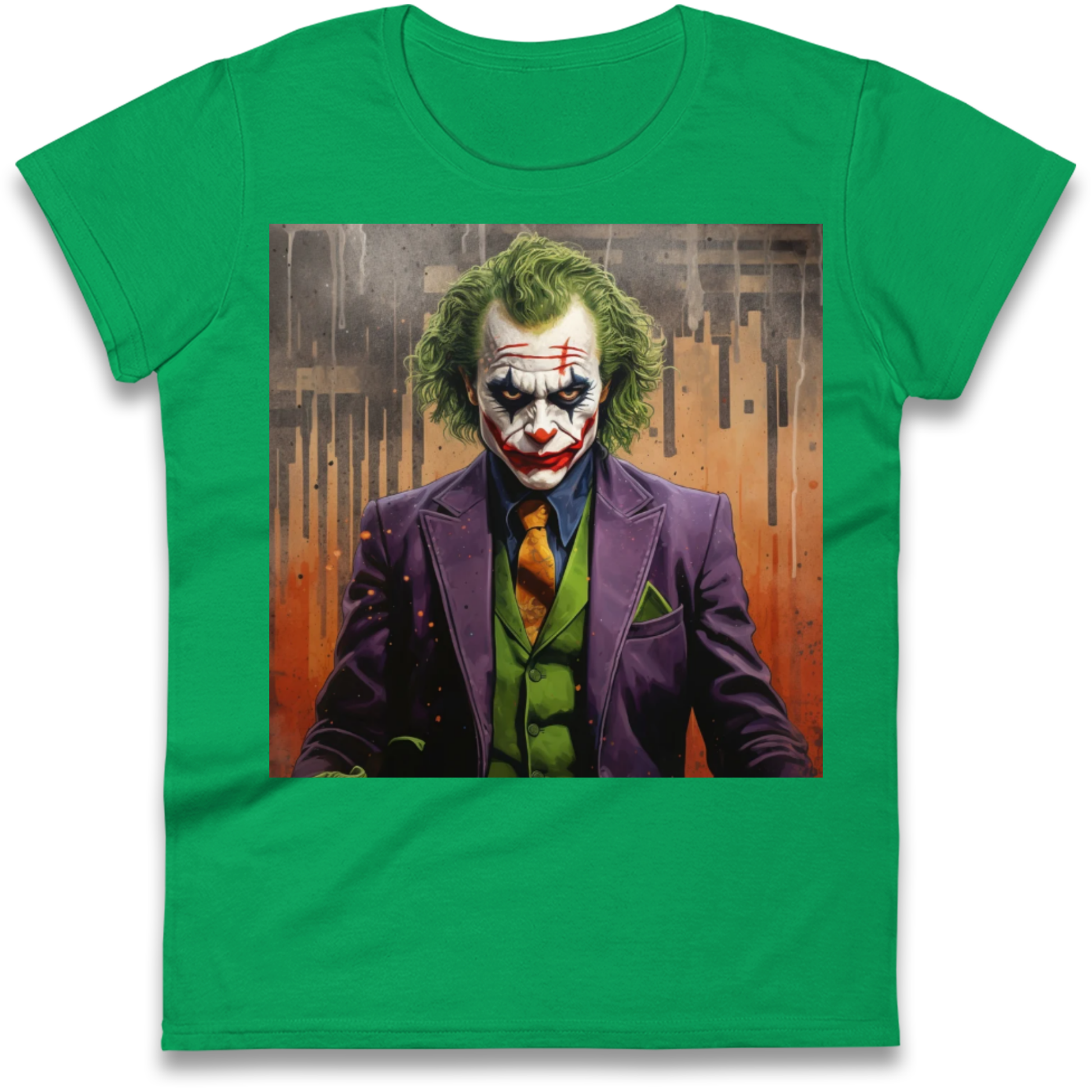 The Joker Painting Ladies Shirt
