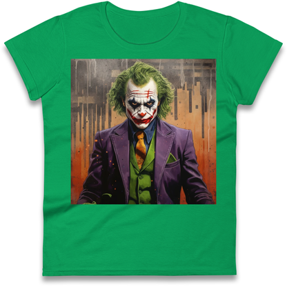 The Joker Painting Ladies Shirt