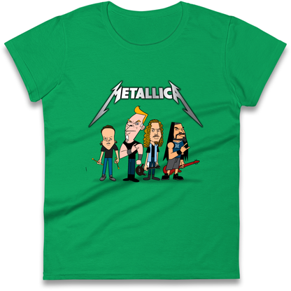 Metallica Cartoon Ladies Shirt