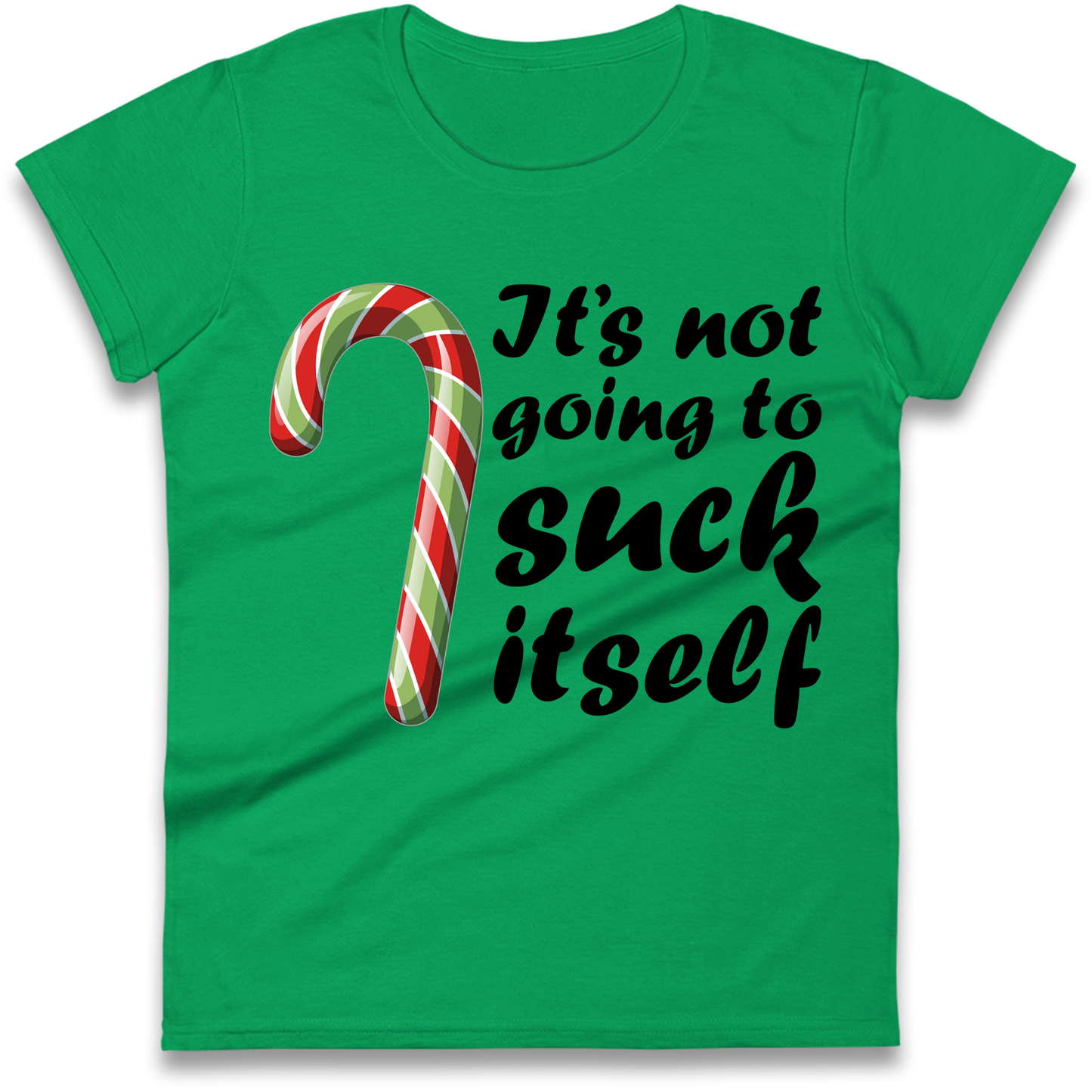 Not Going To Suck Itself Ladies Shirt