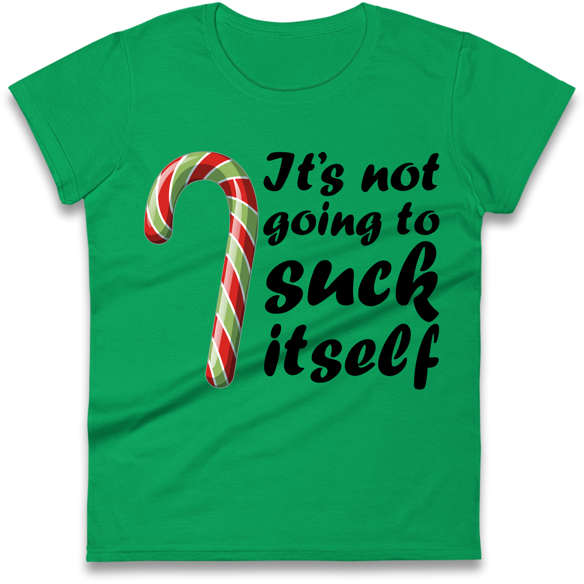 Not Going To Suck Itself Ladies Shirt