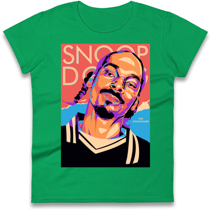 Snoop Dogg Tha Doggfather Ladies Shirt