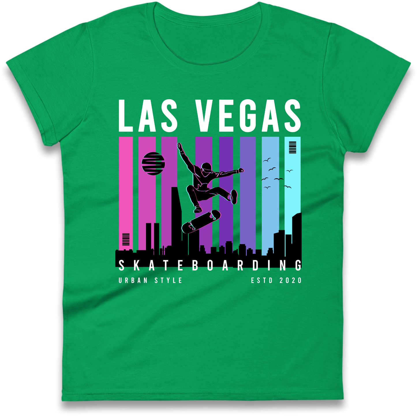 Las Vegas Skateboarding Ladies Shirt