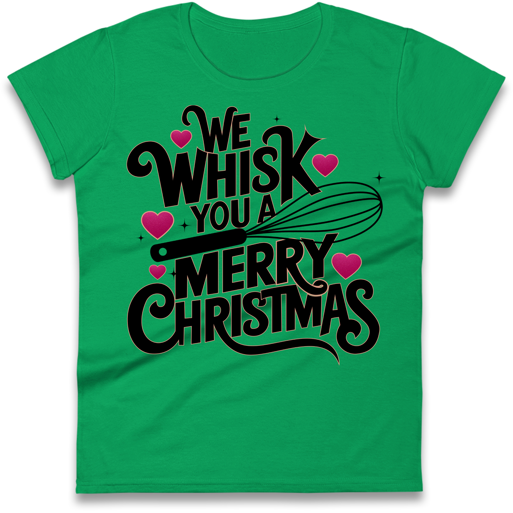 We Whisk You a Merry Christmas Ladies Shirt