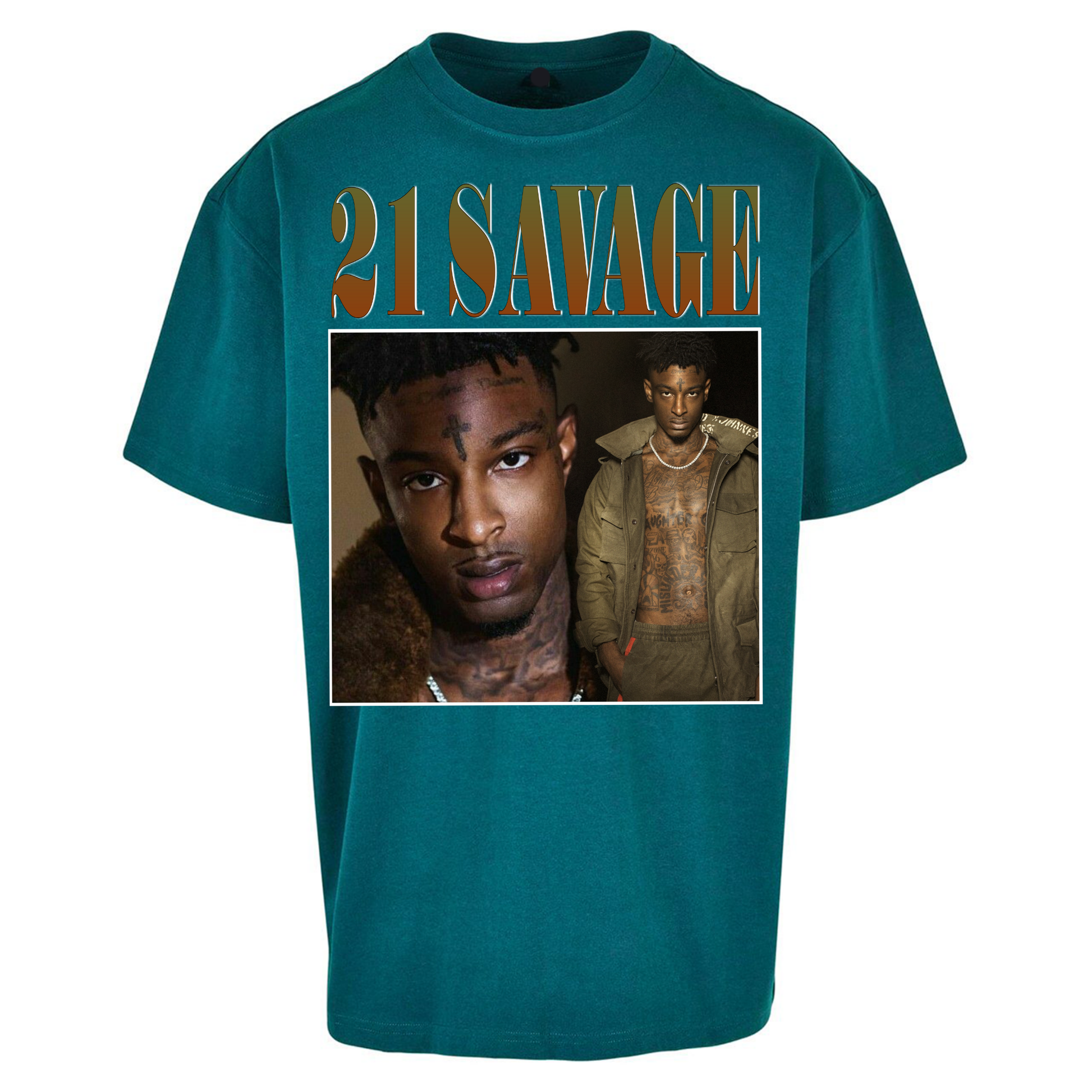 21 Savage Rapper Oversized T Shirt