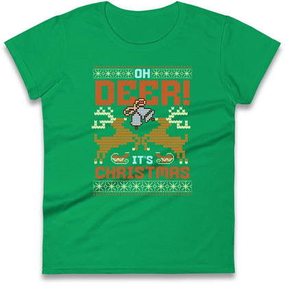 Oh Deer its Christmas Ladies Shirt