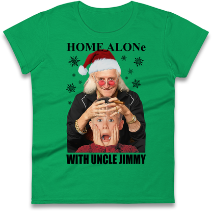 Home Alone Uncle Jimmy Ladies Shirt