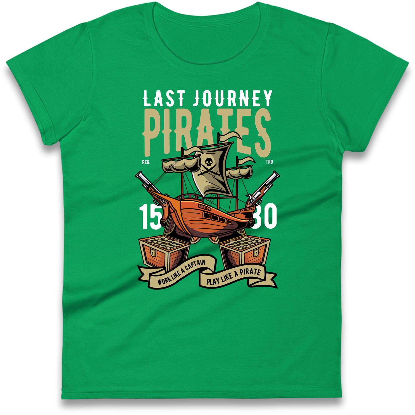 Last Journey Pirates Ladies Shirt