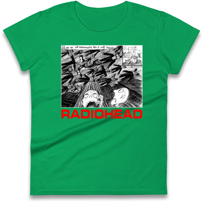 Radiohead We Are Not Screaming Ladies Shirt