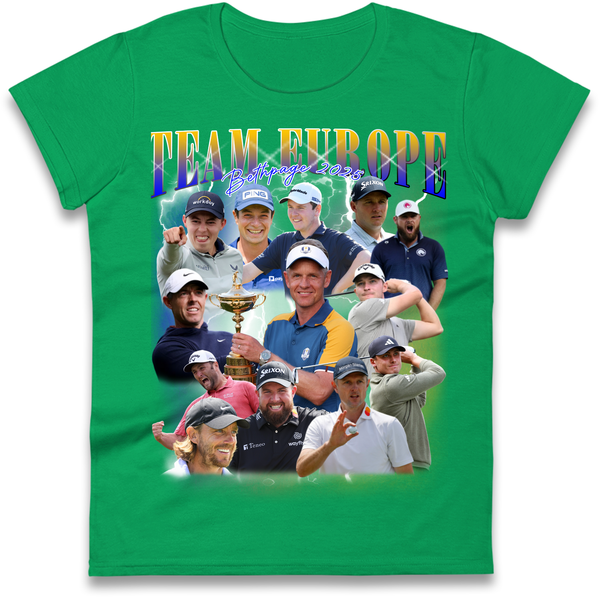 Ryder Cup 2025 Team Europe Ladies Shirt