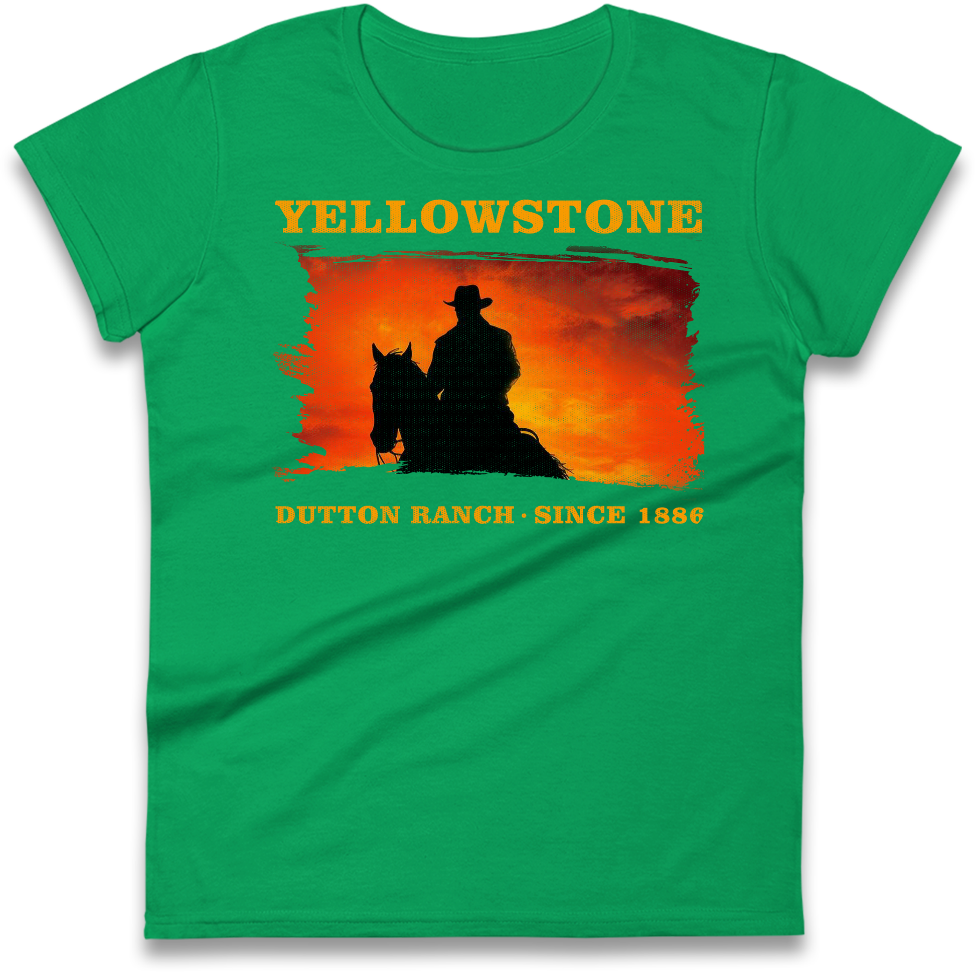 Yellowstone Dutton Ranch Since 1886 Ladies Shirt