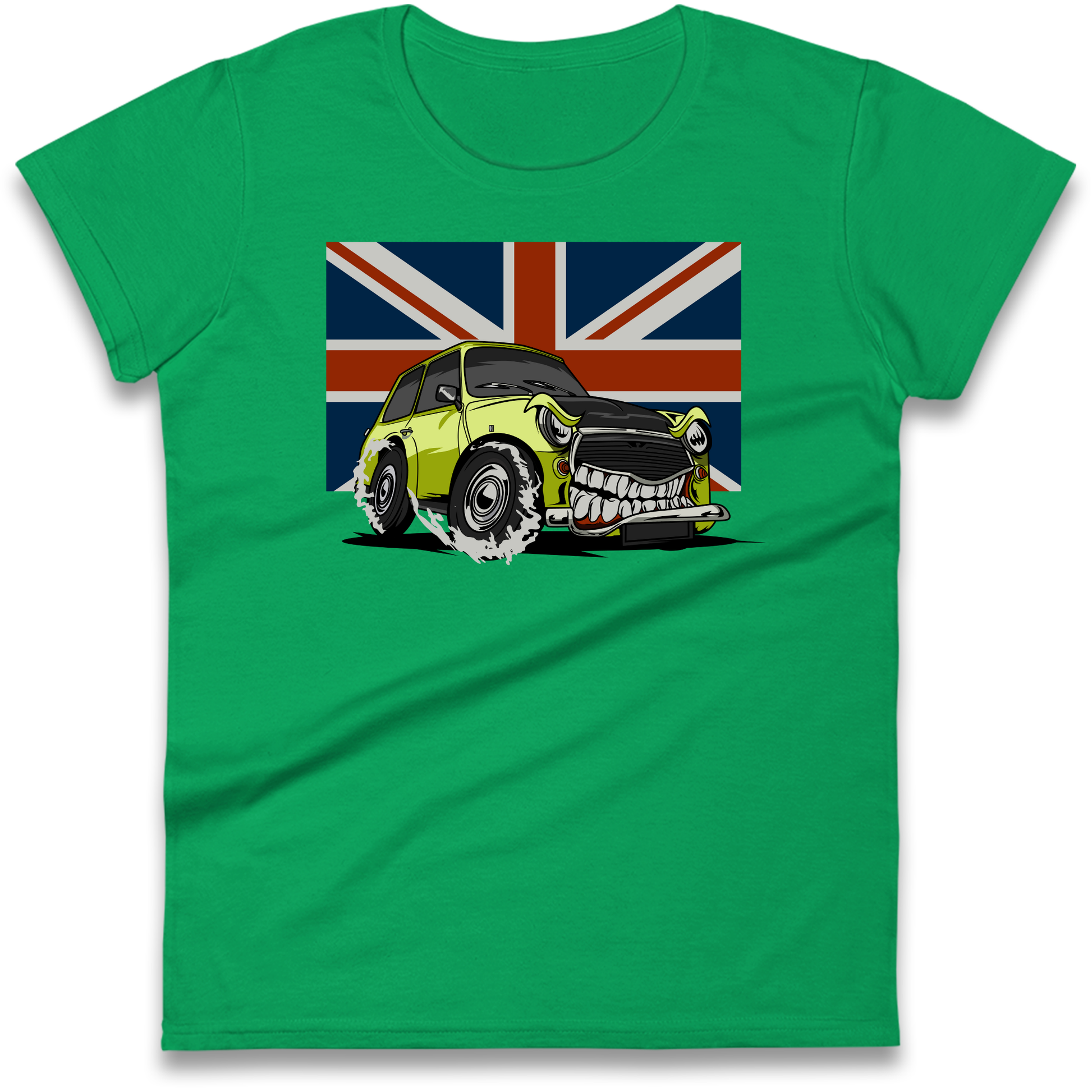 Union Jack Angry Mini Ladies Shirt