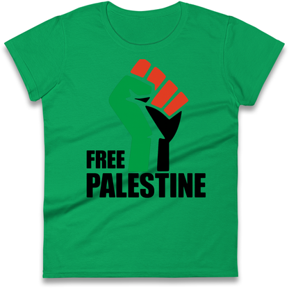 Free Palestine Ladies Shirt