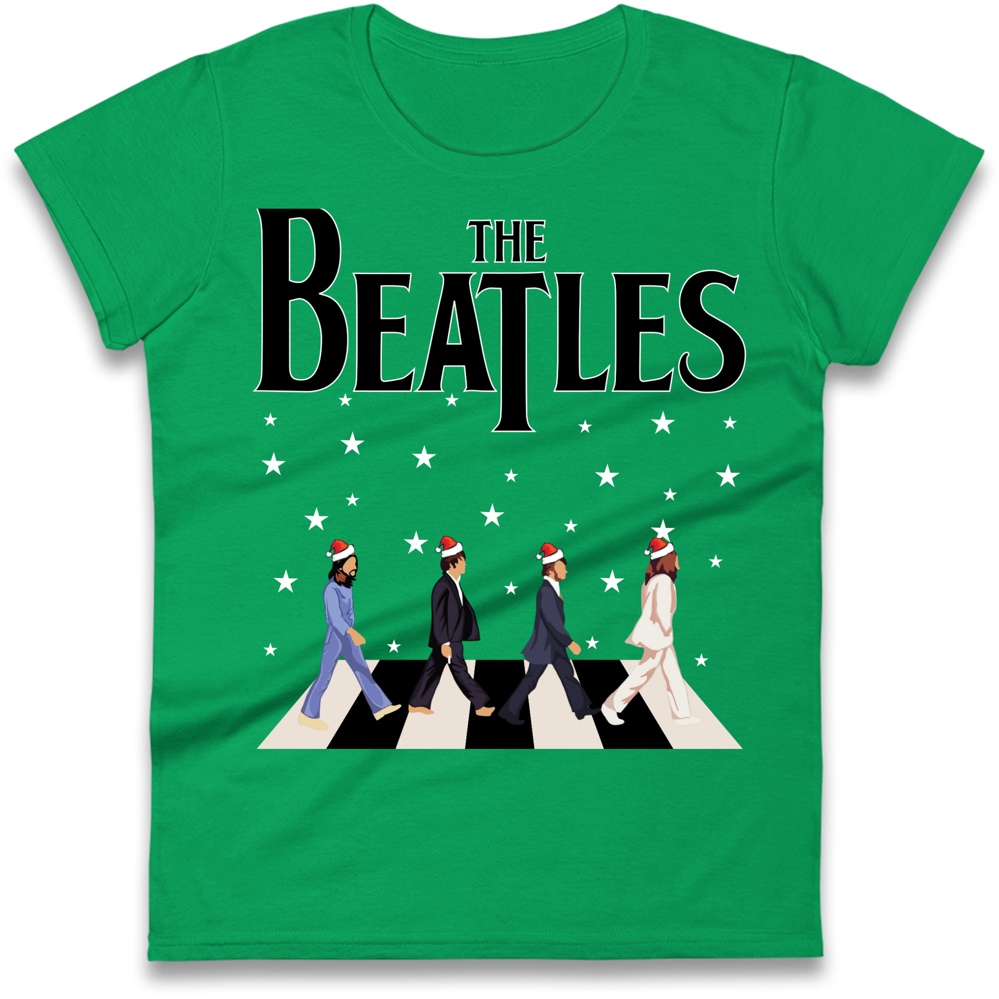 The Beatles Abbey Road Christmas Ladies Shirt