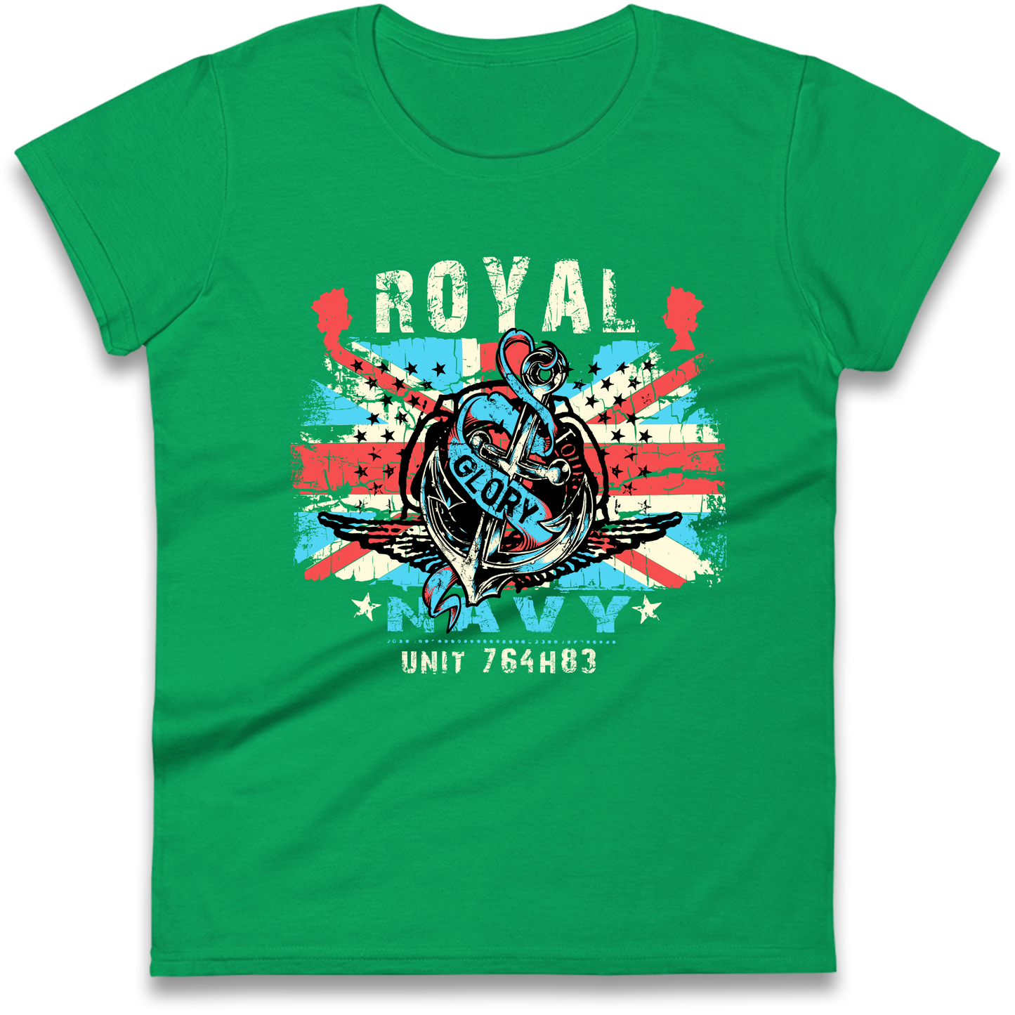 Royal Navy Glory Unit 764H83 Ladies Shirt