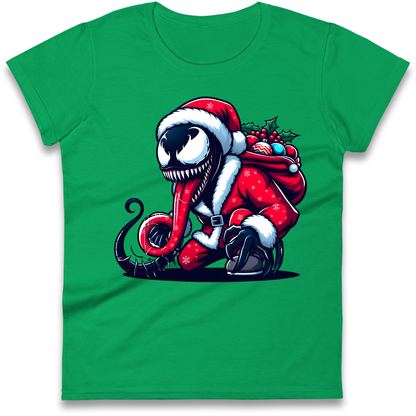 Venom Santa Ladies Shirt