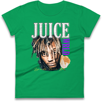 Juice Wrld Legends Never Die Ladies Shirt