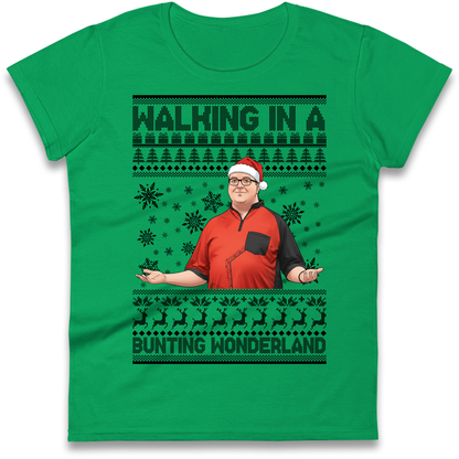 Bunting Wonderland Ladies Shirt