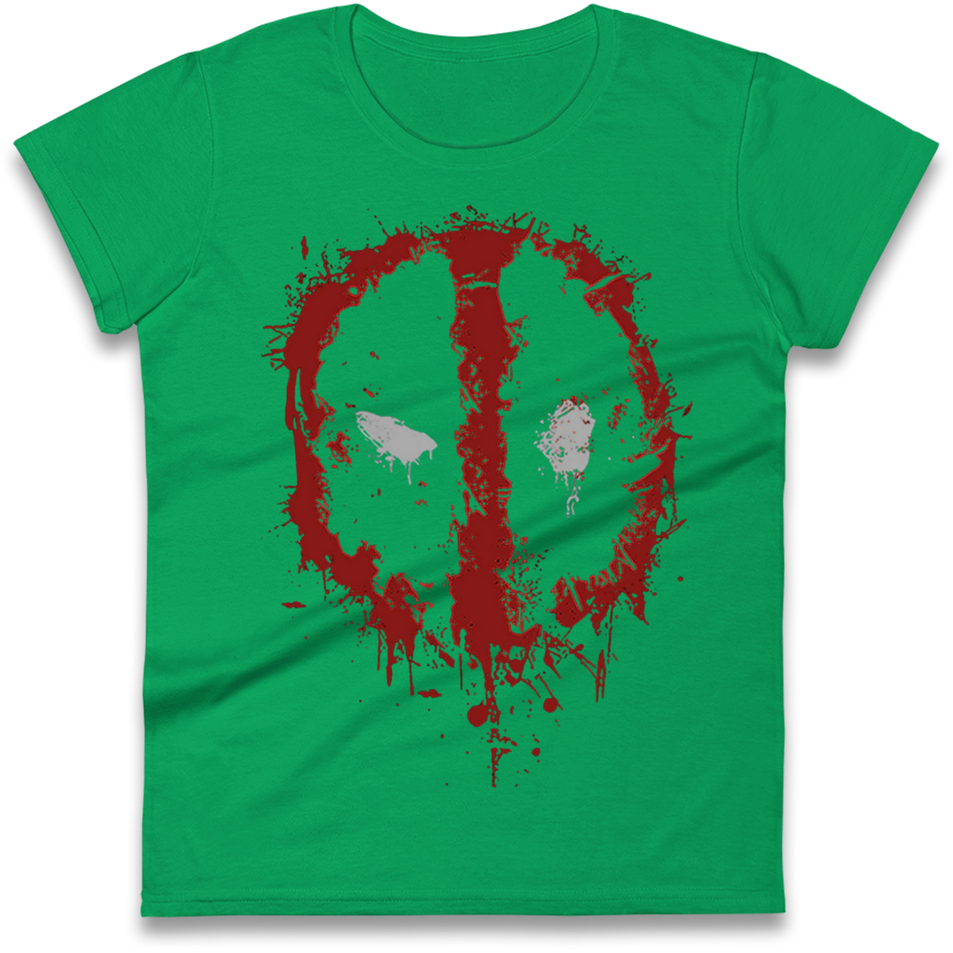Marvel Deadpool Splatter Icon Ladies Shirt