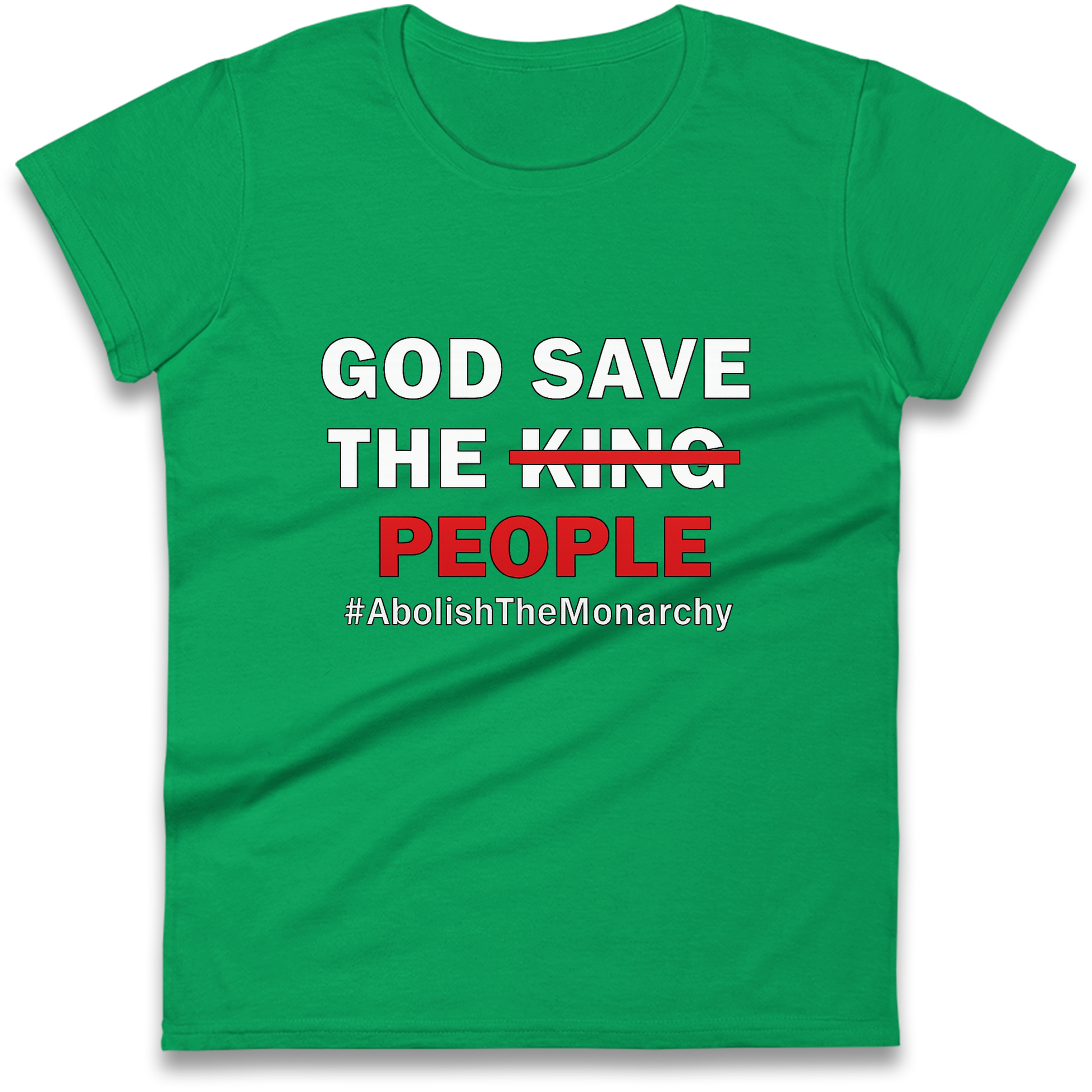 God Save The People Ladies Shirt