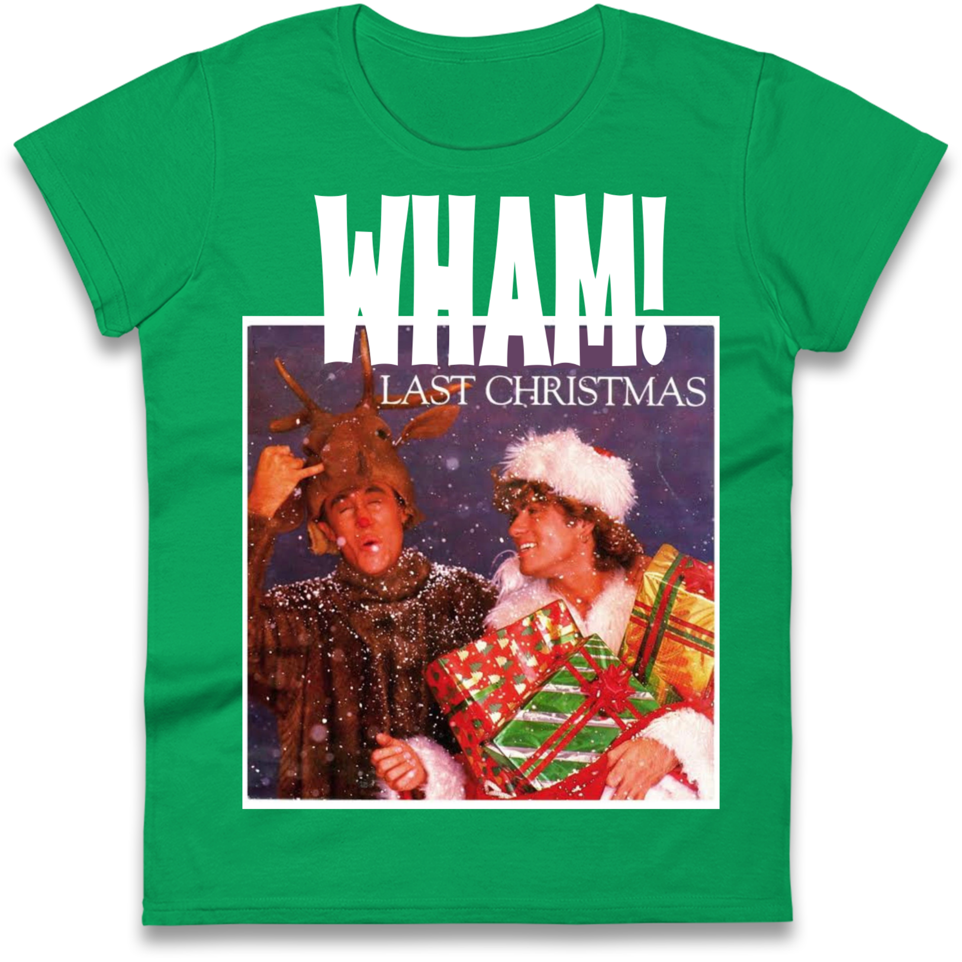 Wham Last Xmas Ladies Shirt 
