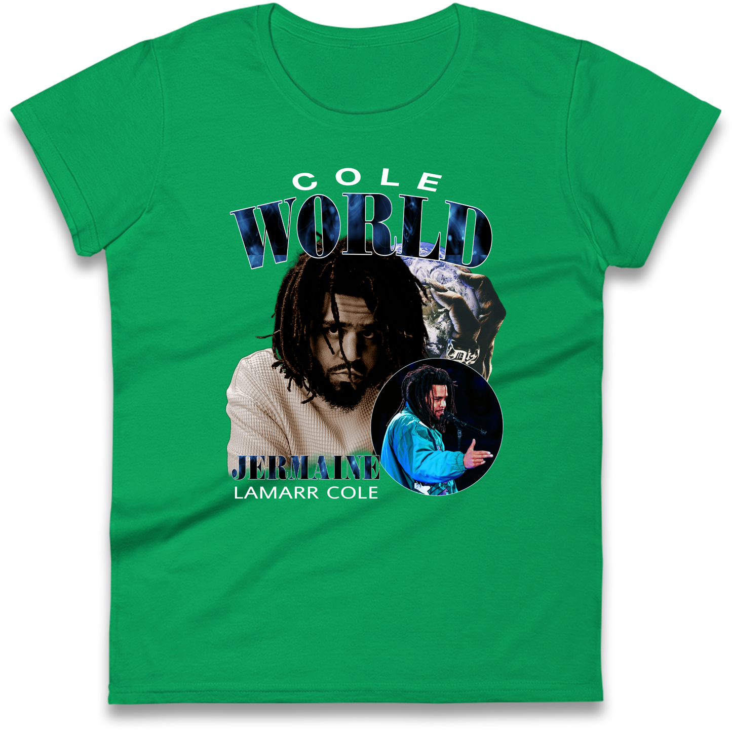 Cole World Jermaine Lamarr Cole Ladies Shirt