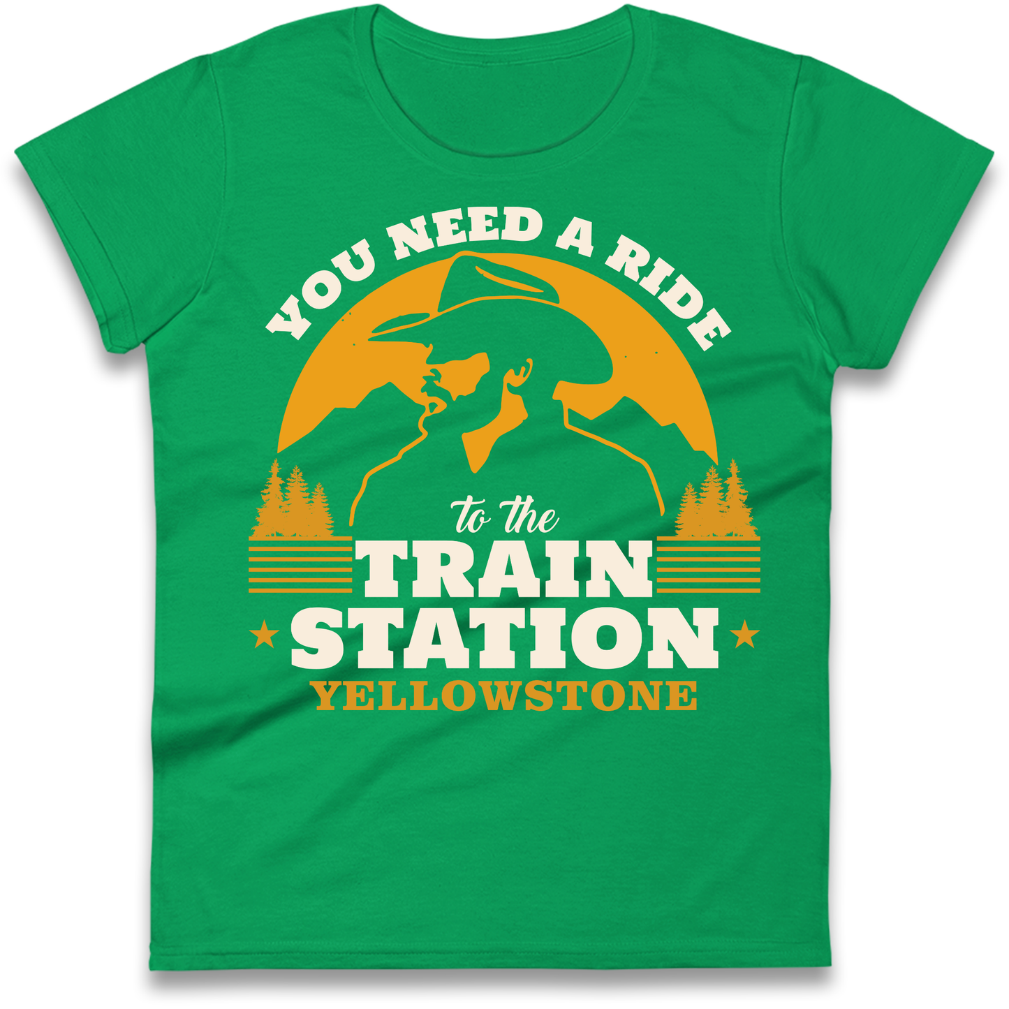 You Need A Ride To The Train Station Ladies Shirt