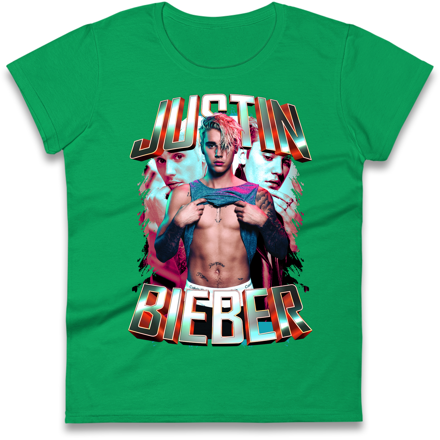 Justin Bieber Ladies Shirt