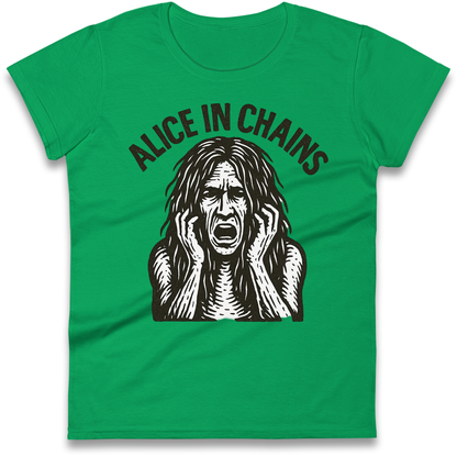 Alice in Chains Band Ladies Shirt