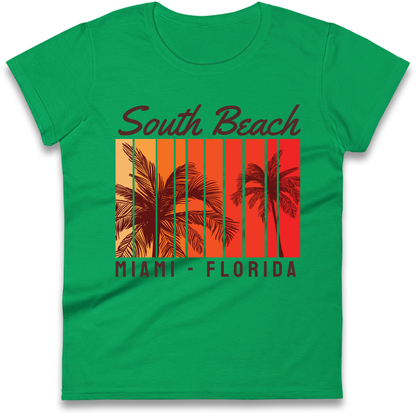 South Beach Miami Florida Ladies Shirt