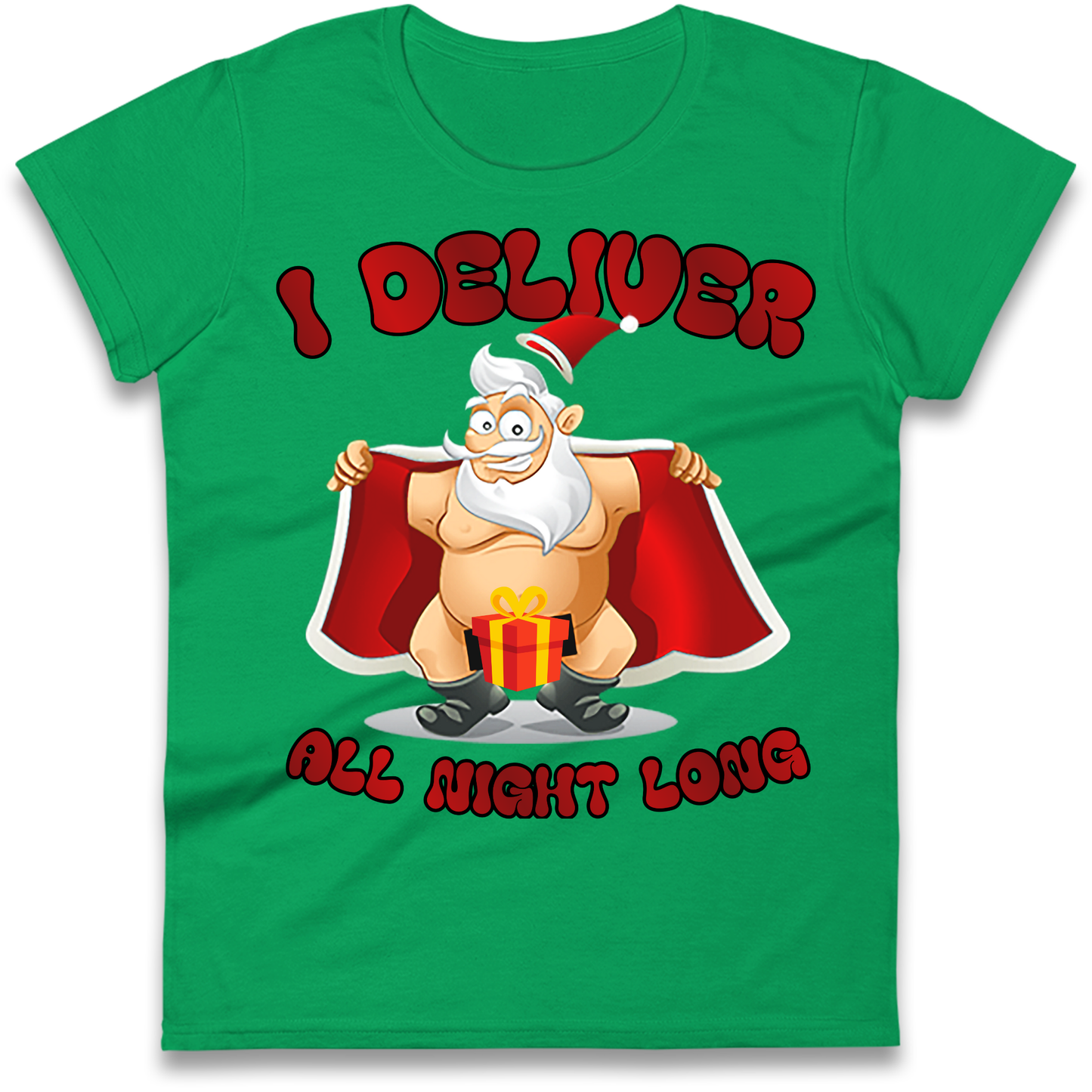 Santa Claus Ladies Shirt
