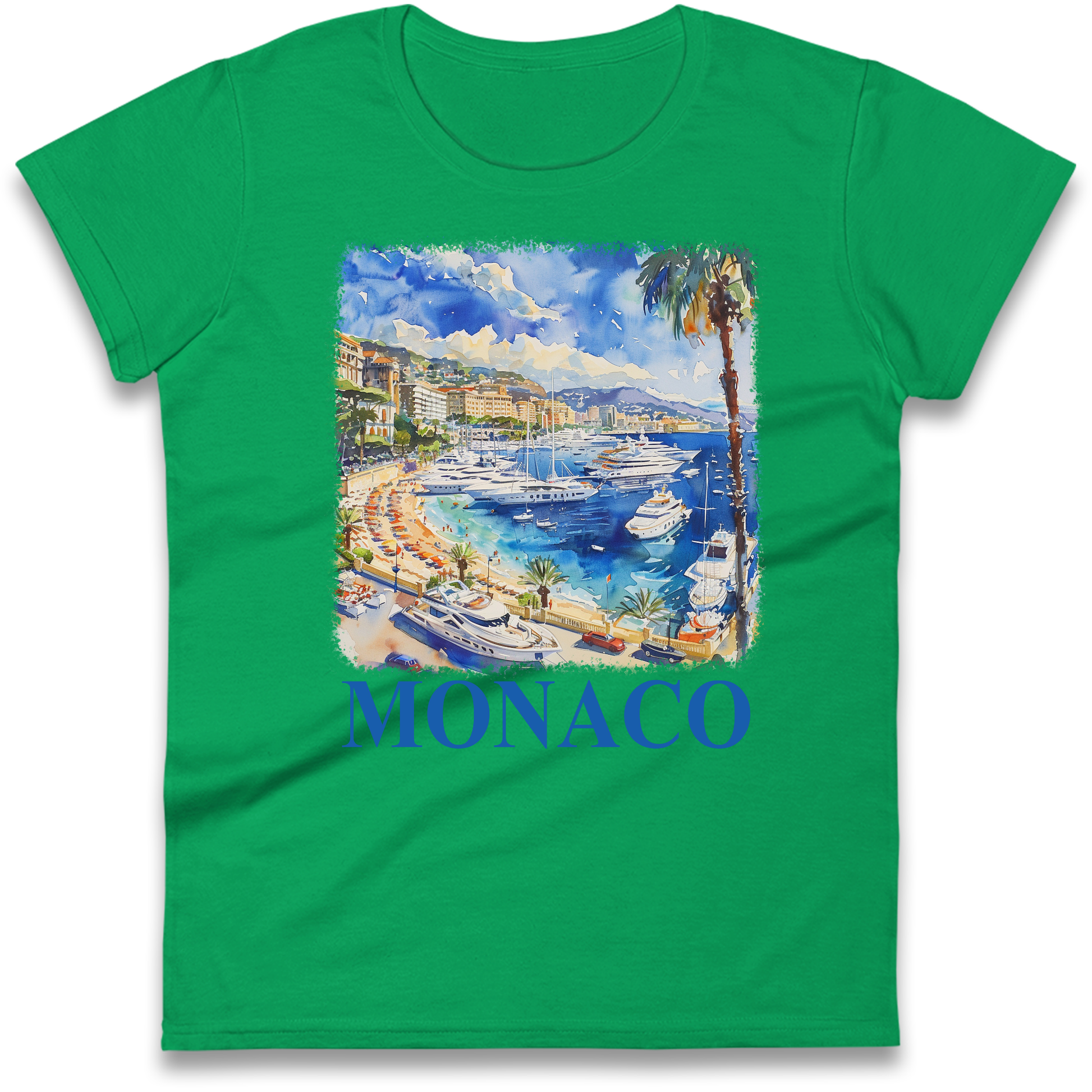 Monaco Painting Ladies Shirt