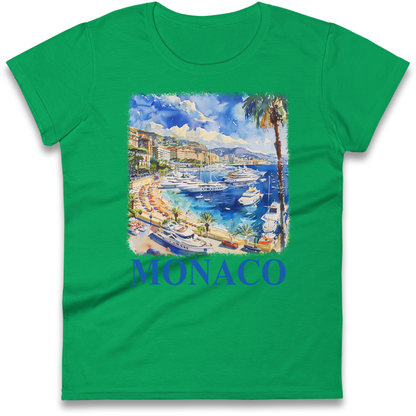 Monaco Painting Ladies Shirt